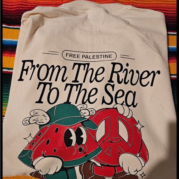 Free Palestine 🇵🇸 tshirt shirts for peace in Middle East - Picture 3 of 4